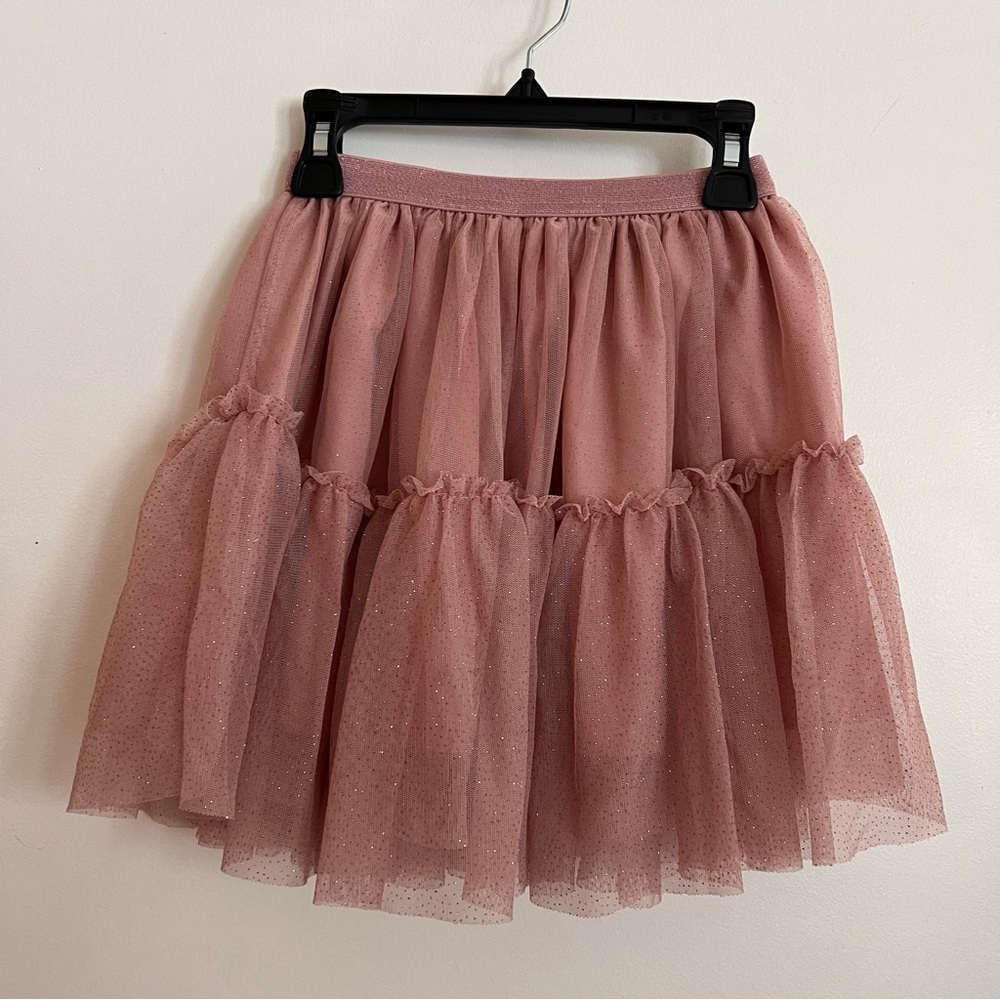 H&M Dusty Pink Tulle Skirt (6-8) - Picture 6 of 7